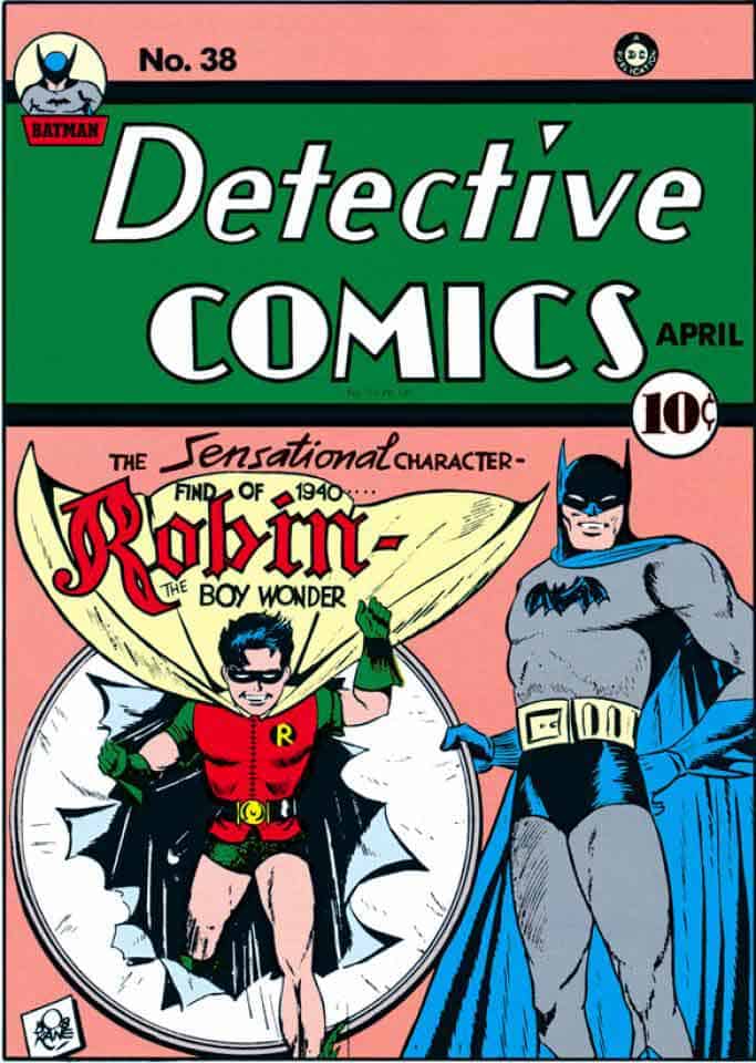 Robin—the Boy Wonder. Detective Comics Nº38