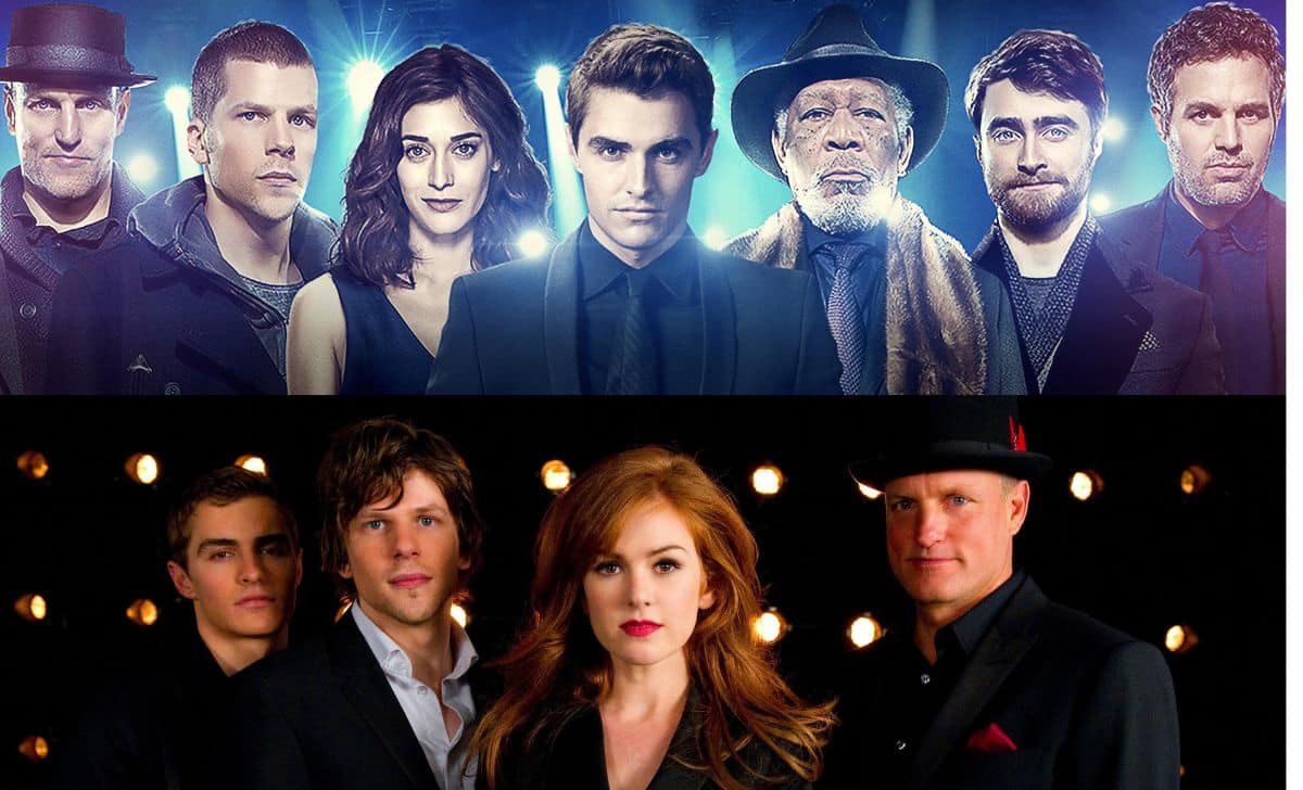 isla fisher, jesse eisenberg, woody harrelson y dave franco en ahora me ves