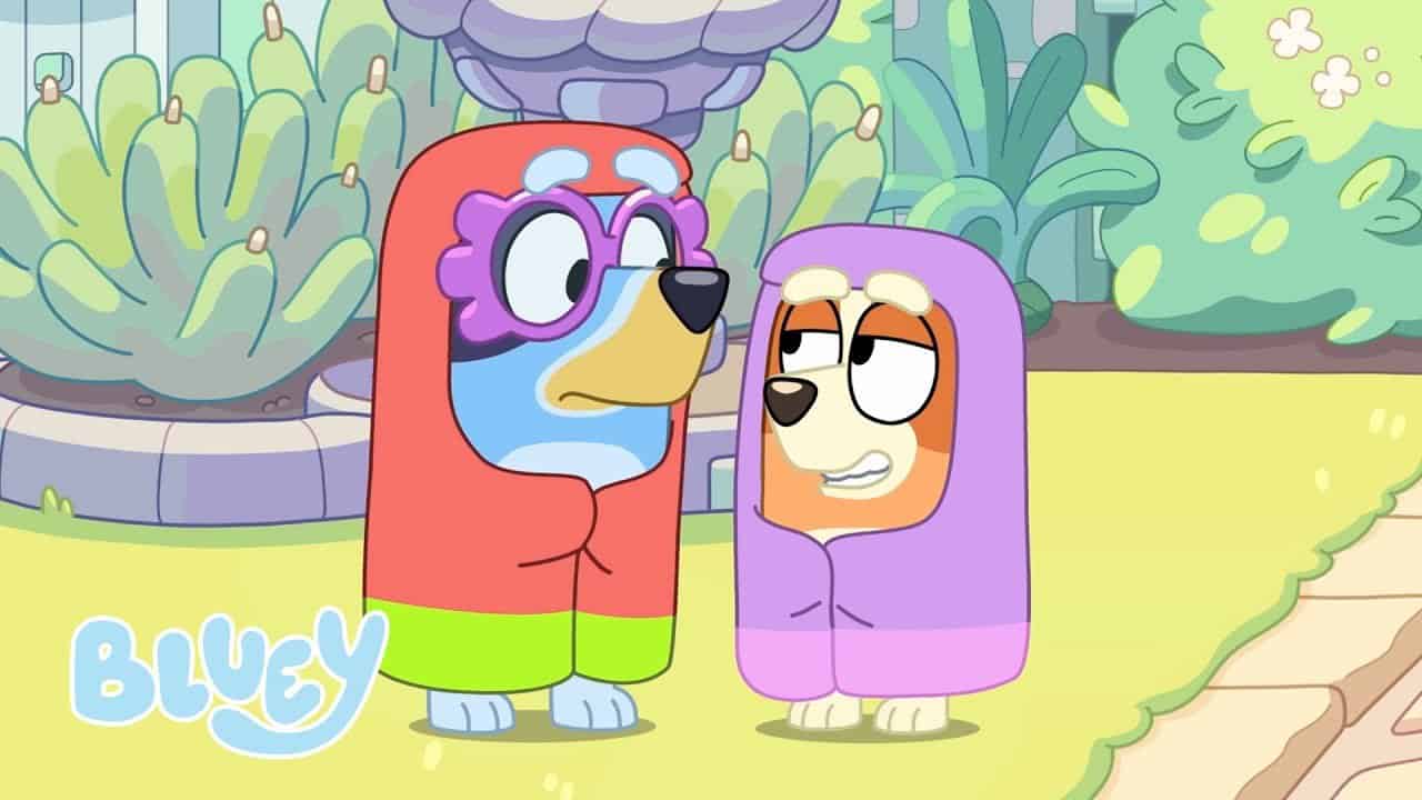 Antes de Bluey: El cartel llegará el episodio El cesto fantasma