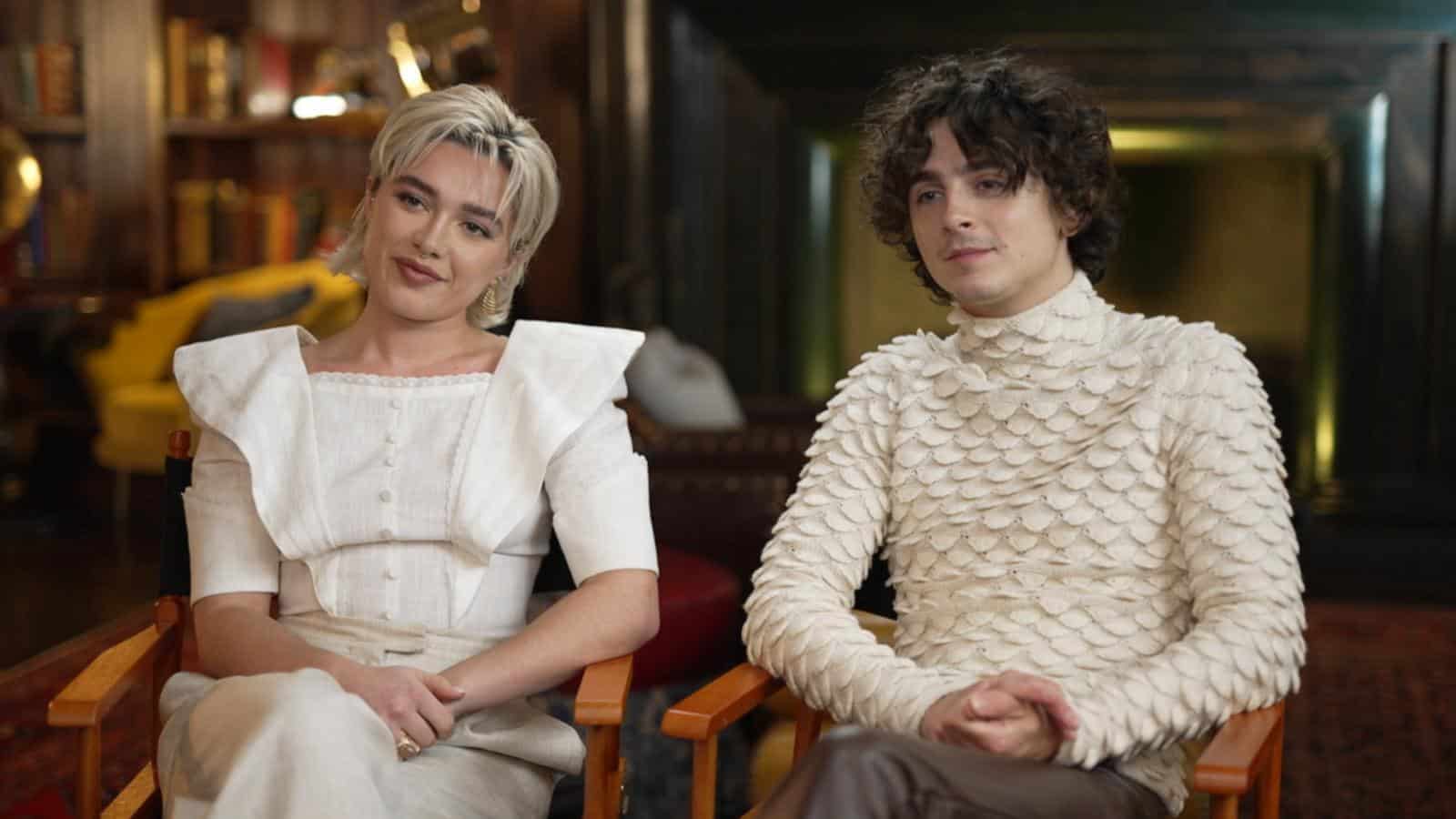 dune 2 crea una tendencia entre timothée chalamet y florence pugh