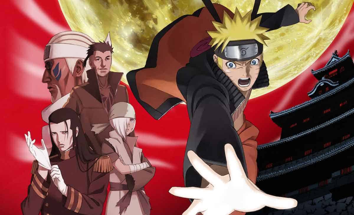 naruto shippuden película 5. cárcel de sangre