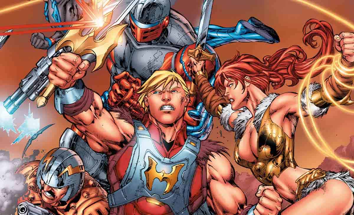 portada de universo dc vs masters del universo