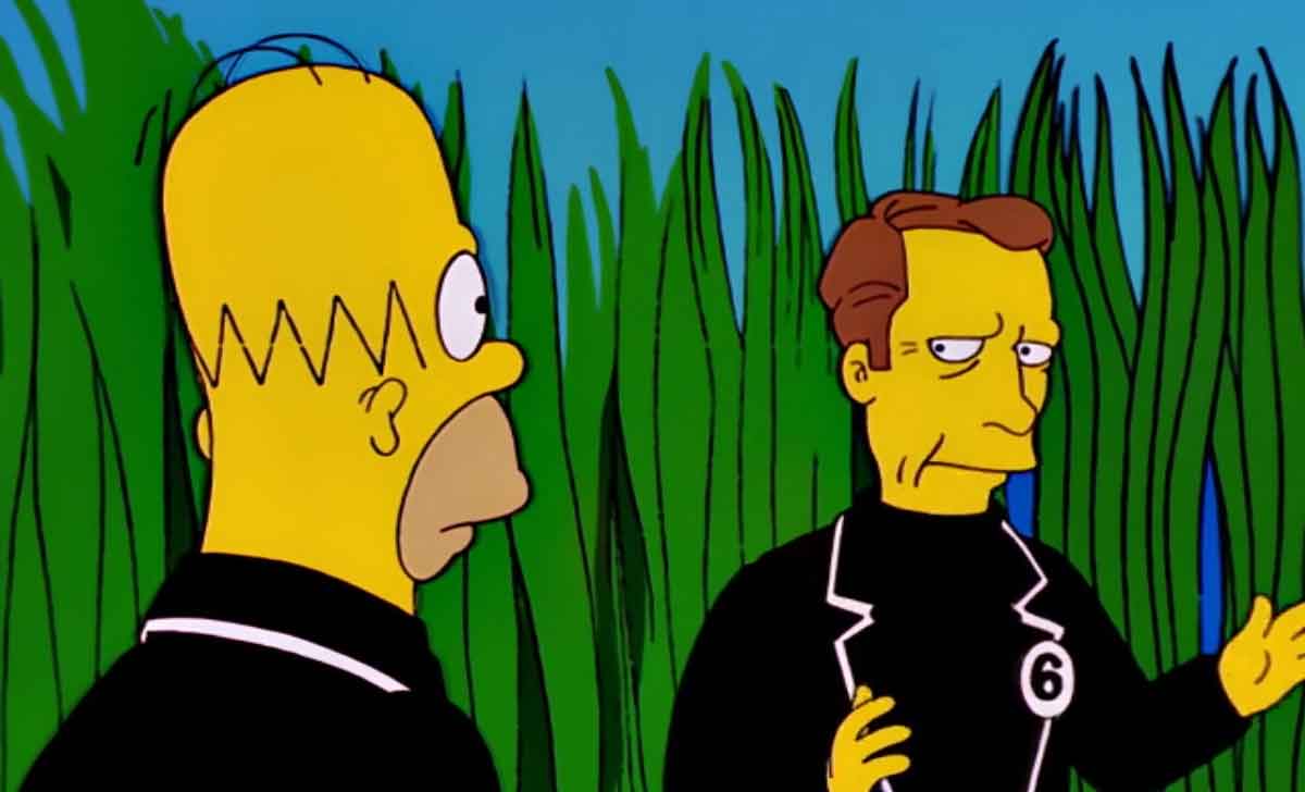 los simpson - patrick mcgoohan