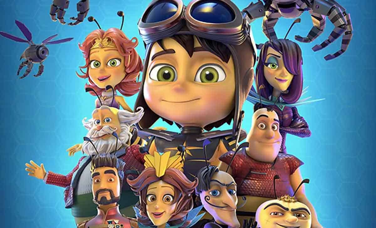 capitan avispa animación