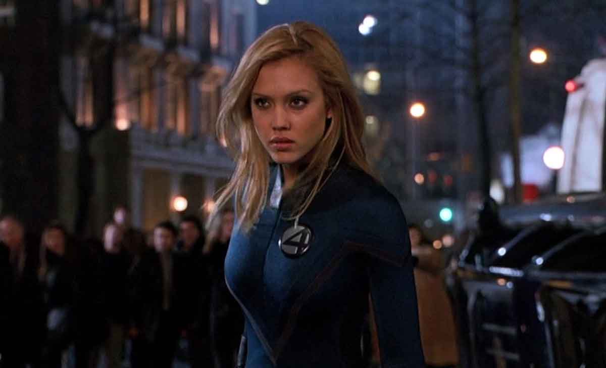 Jessica Alba en Los Cuatro Fantásticos