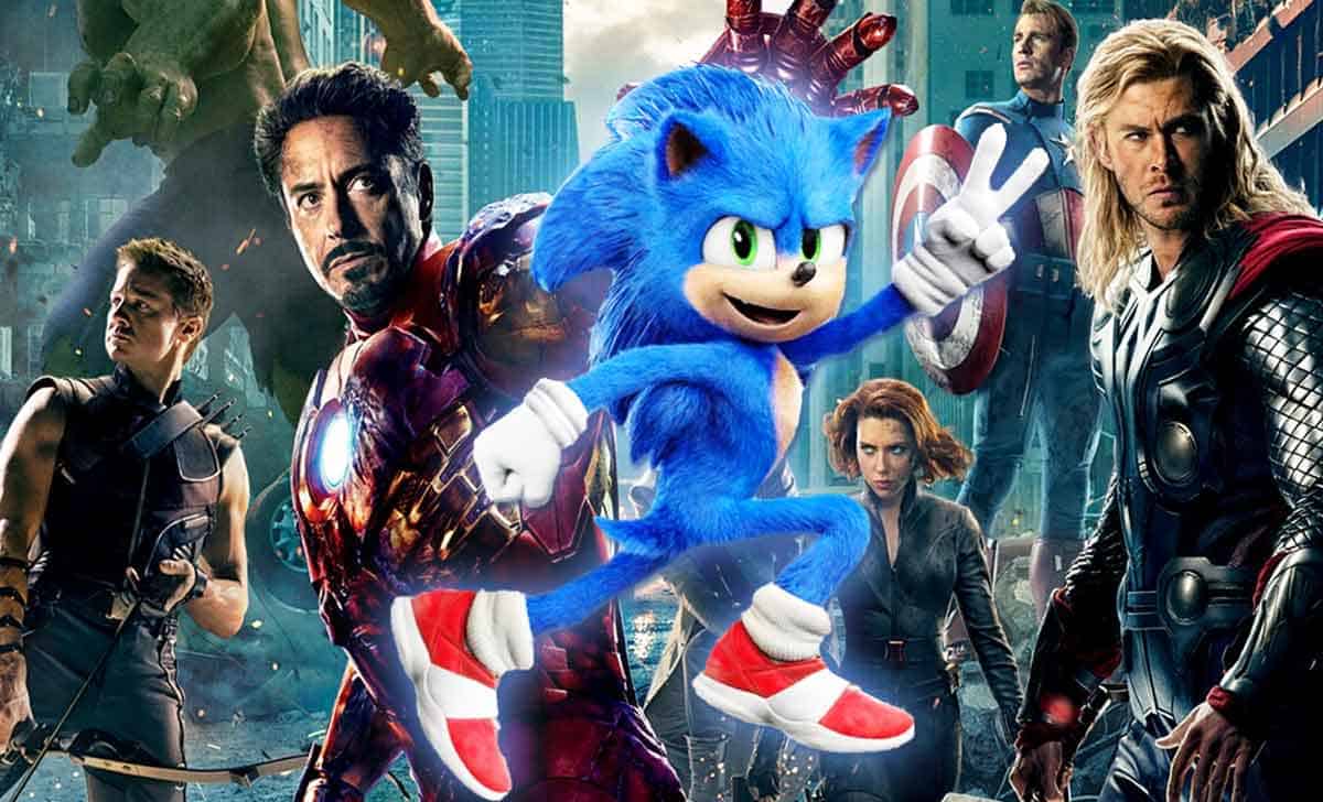 sonic 3 y los vengadores