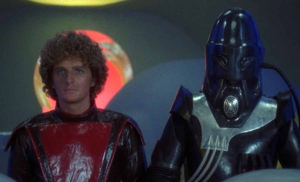 Película de ciencia ficción Star Crash, choque de galaxias (1978)