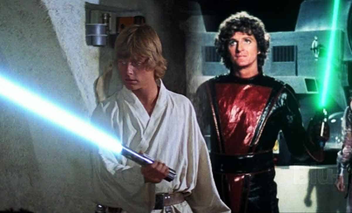 star wars (1977) y star crash, choque de galaxias (1978)