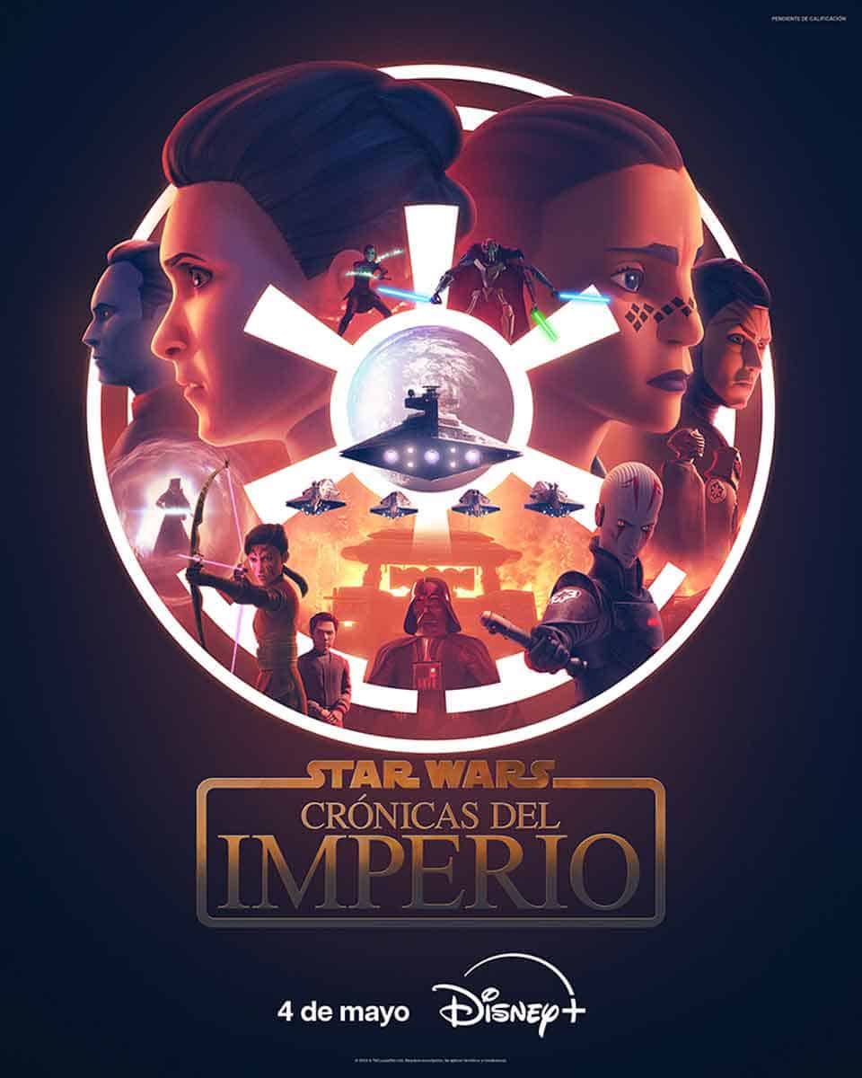 poster star wars: crónicas del imperio pin