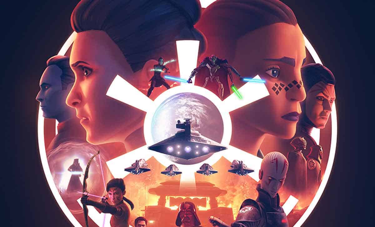 STAR WARS: CRÓNICAS DEL IMPERIO. Descubre la historia inédita de algunos de sus personajes más oscuros poster star wars: crónicas del imperio