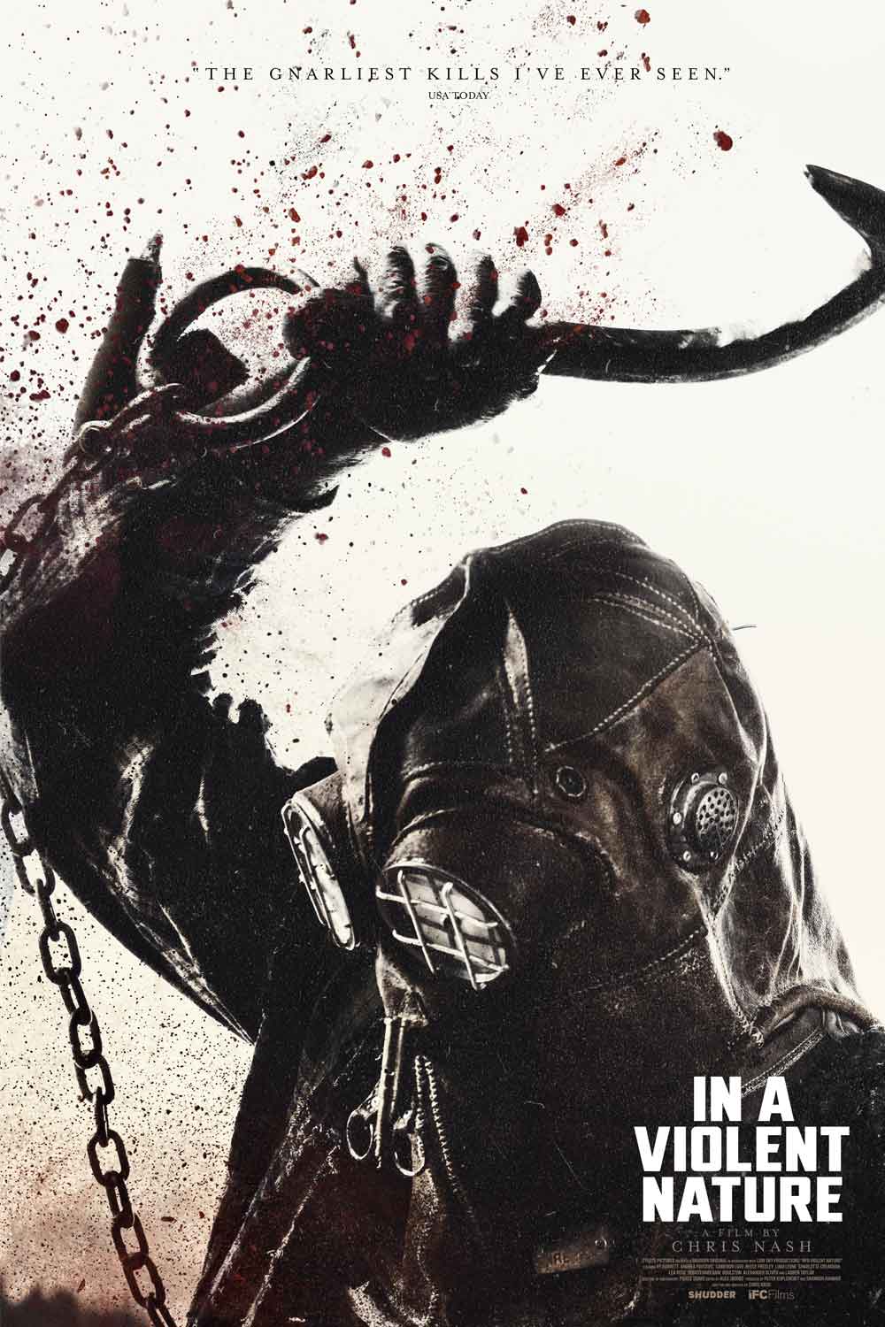 de naturaleza violenta (in a violent nature)