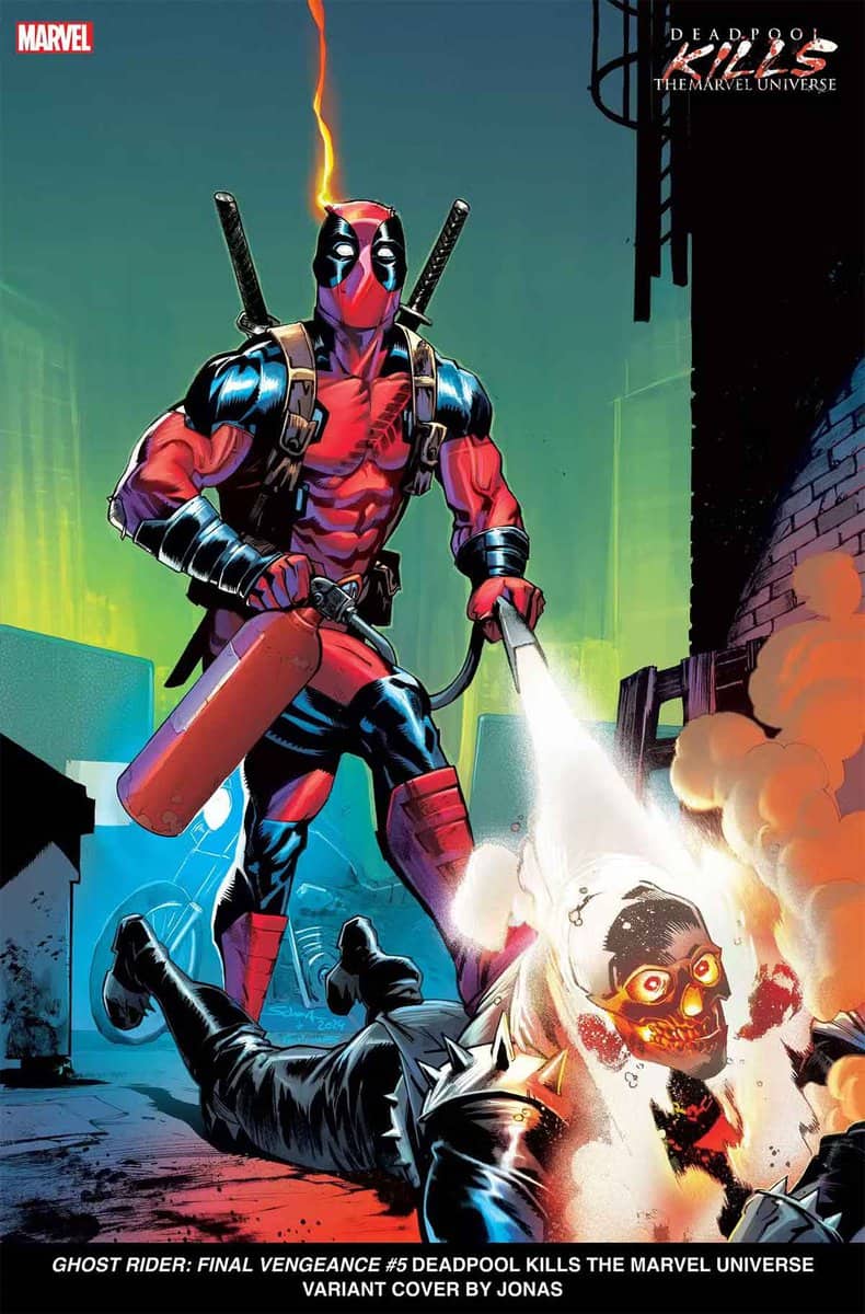 deadpool mata a ghost rider