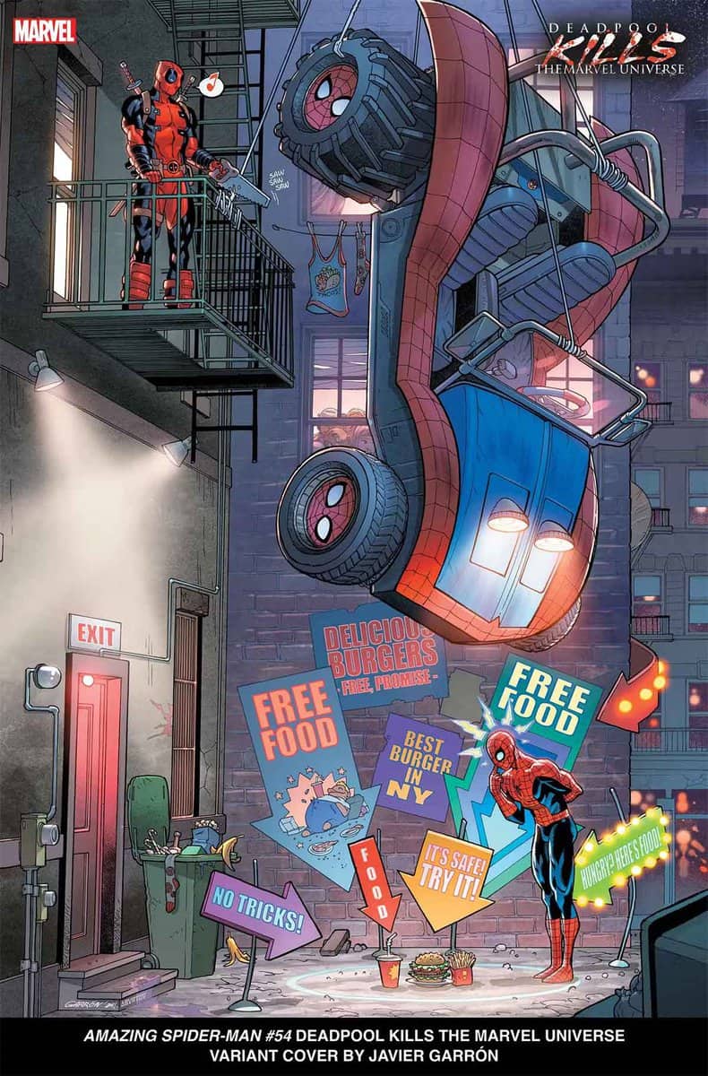 deadpool mata a spider-man