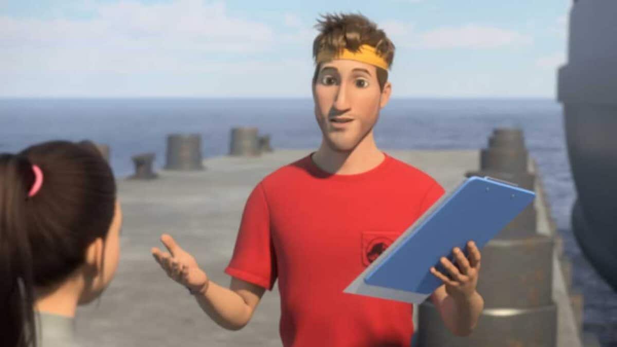 glen powell - jurassic camp creators