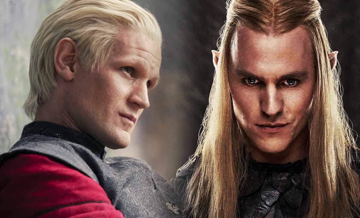 la casa del dragón de hbo max y los anillos de poder de prime video