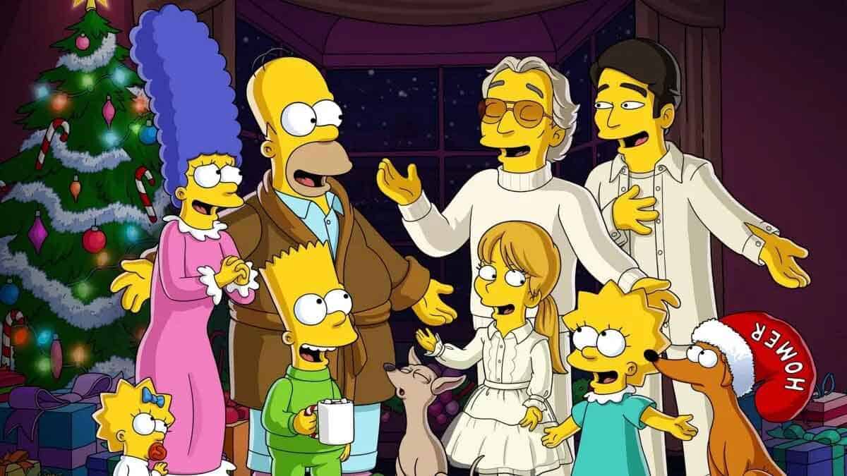 los simpson conocen a los bocelli en feliz navidad