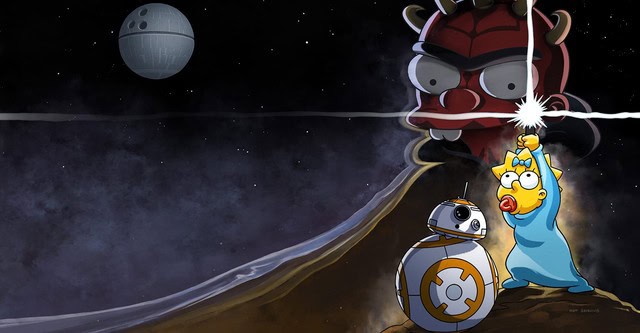 maggie simpson en el despertar de la siesta