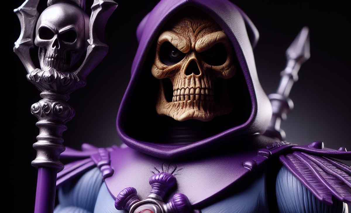 skeletor y he-man de acción real