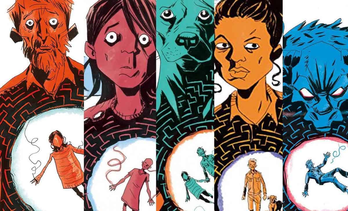 Laberintos de Jeff Lemire. La vida es encontrar el camino correcto sumérgete en laberintos, la obra de jeff lemire que te llevará por un camino emocional y retorcido, explorando la pérdida y el amor paternal. una lectura intensa.