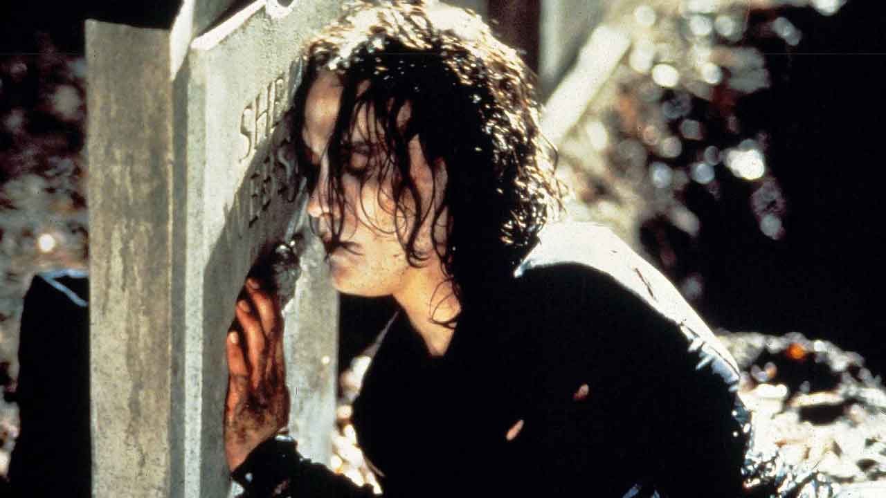 Brandon Lee en El Cuervo (1994)