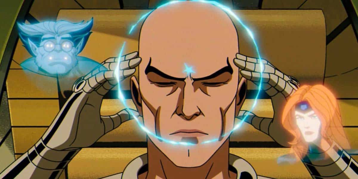 charles xavier llamando a sus X-men
