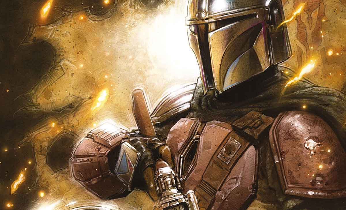 portada star wars the mandalorian comic