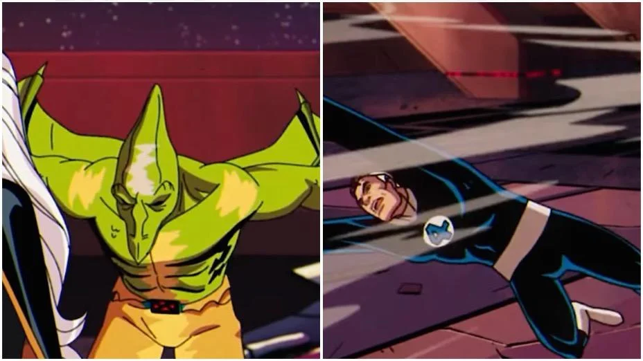 Morfo como Reed Richard (Mr. Fantástico) y Sauron