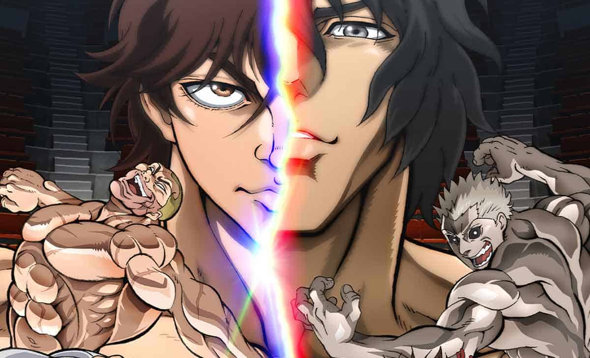anime de netflix - baki hanma vs. kengan ashura (2024)