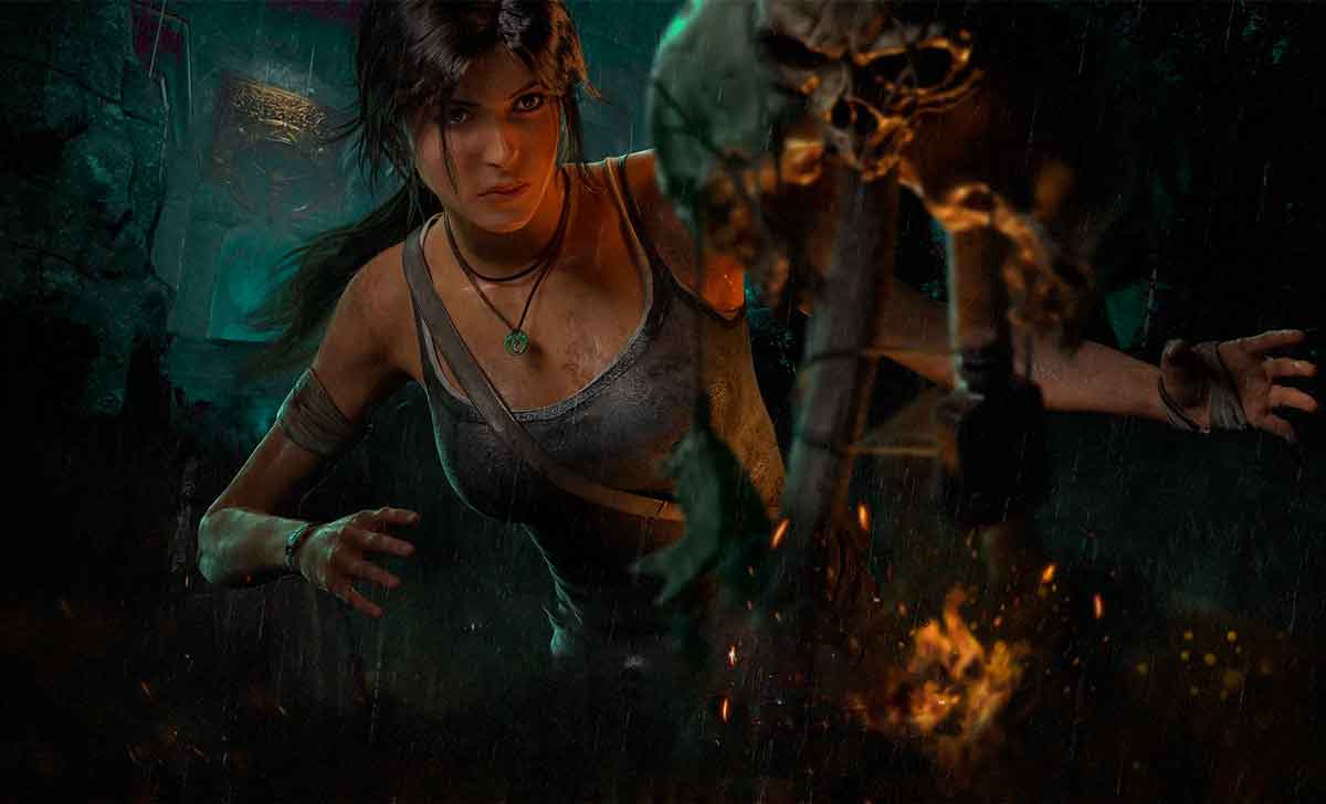 tomb raider: lara croft se une a dead by dayligh