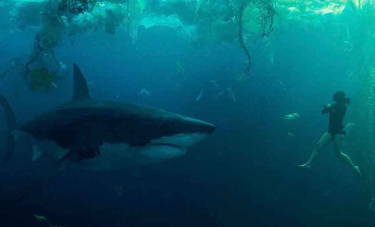 under paris - película de netflix más vista trata sobre un tiburón atacando parís