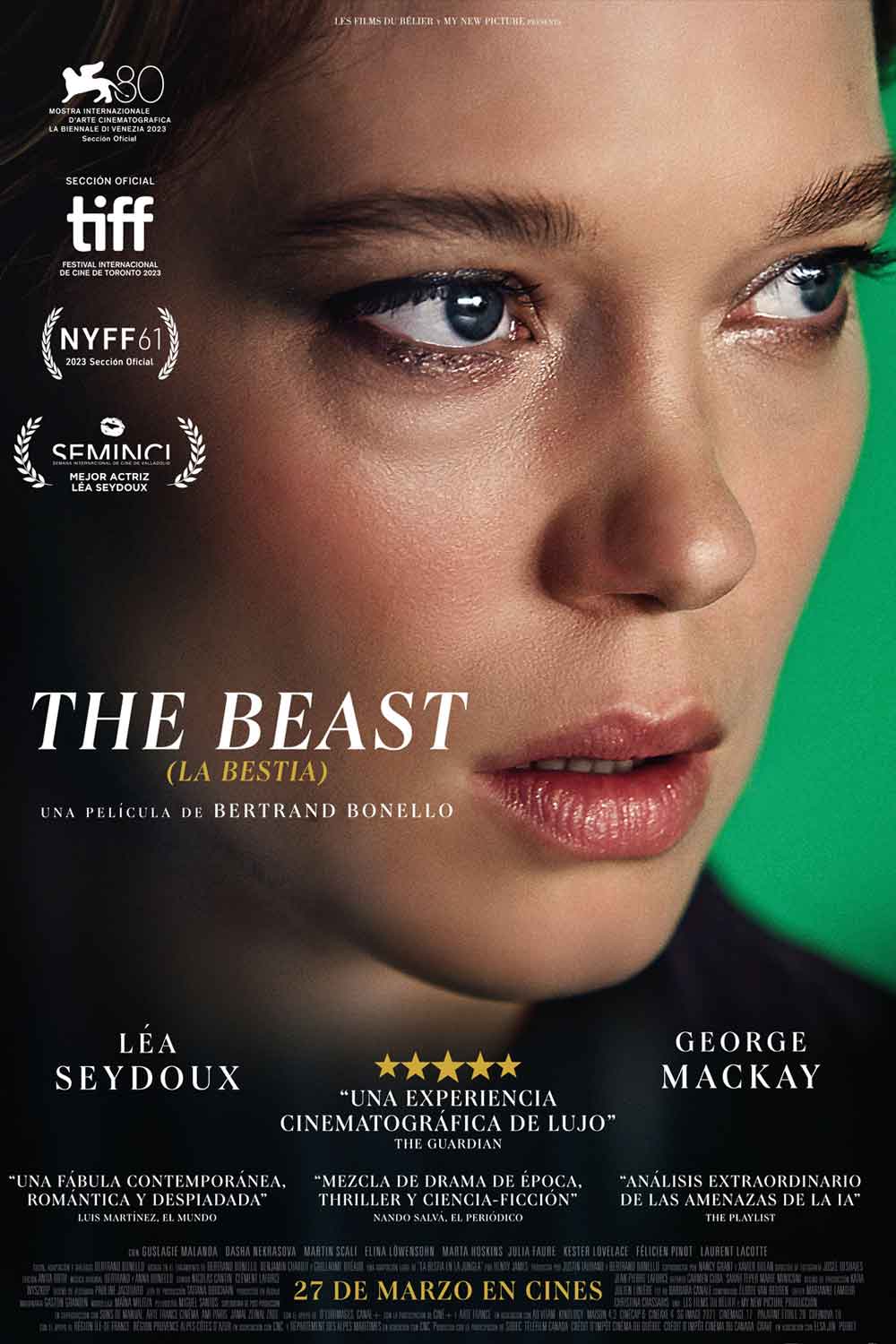 ciencia ficción - the beast (la bestia) (2023)