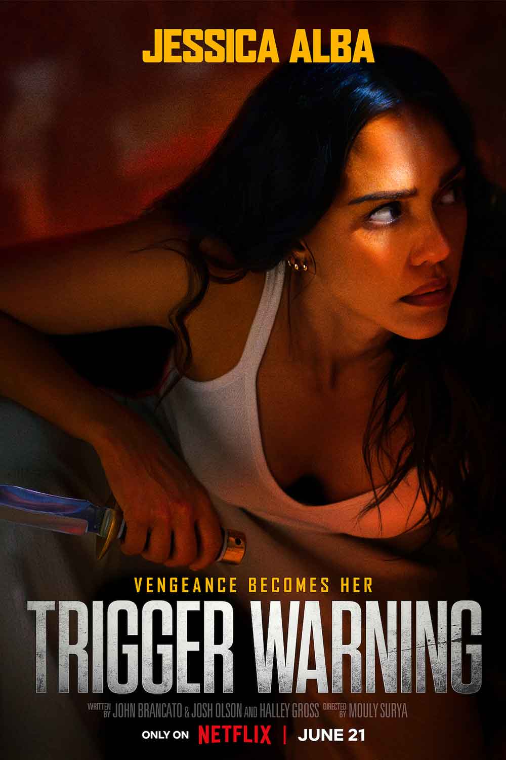 jessica alba - netflix película de acción