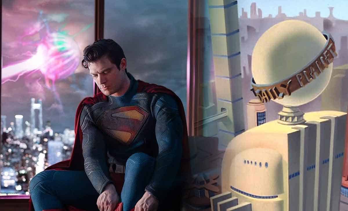 película superman (2025) daily planet de dc comics