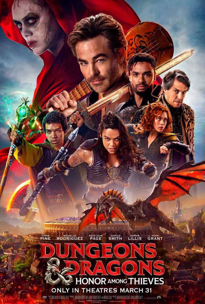 dungeons & dragons: honor entre ladrones póster