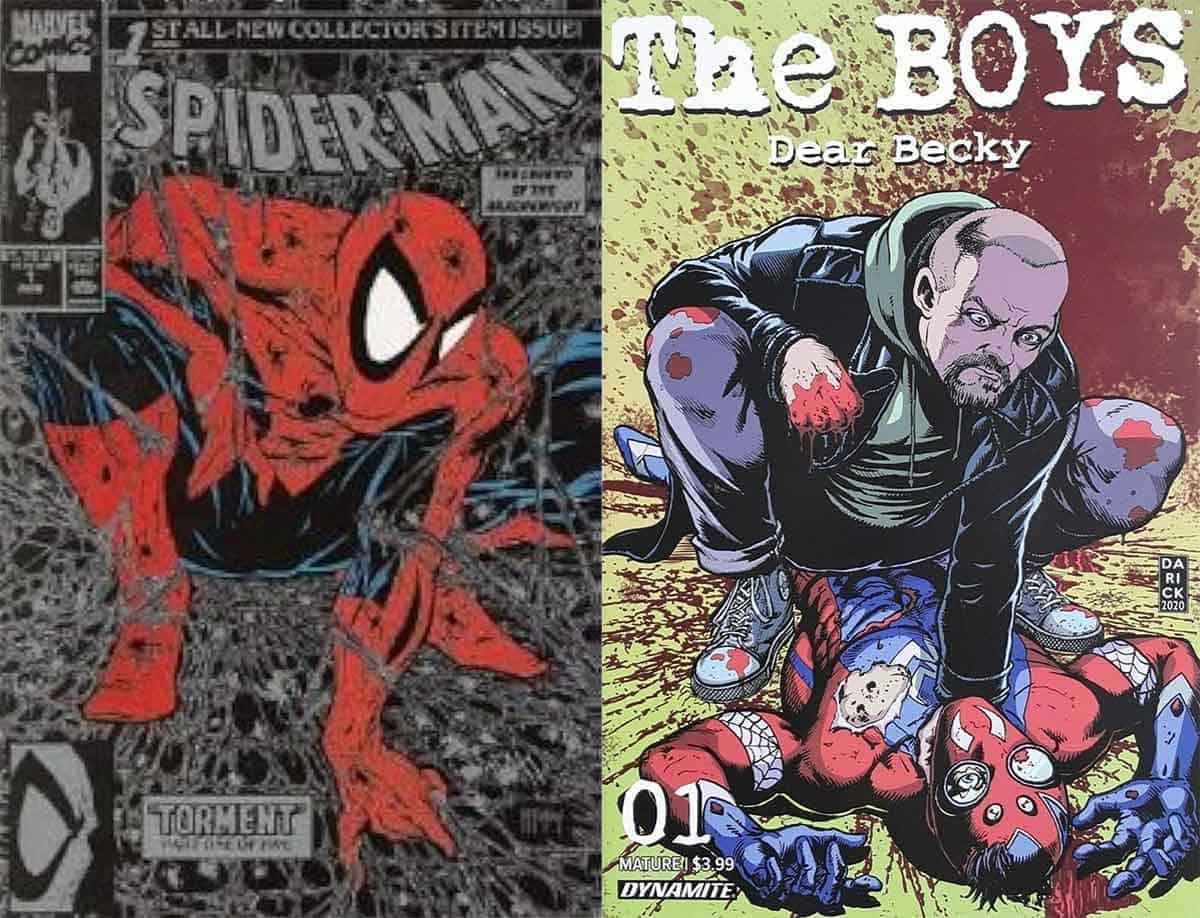 Spider-Man 1 de Todd McFarlane y The Boys Dear Becky