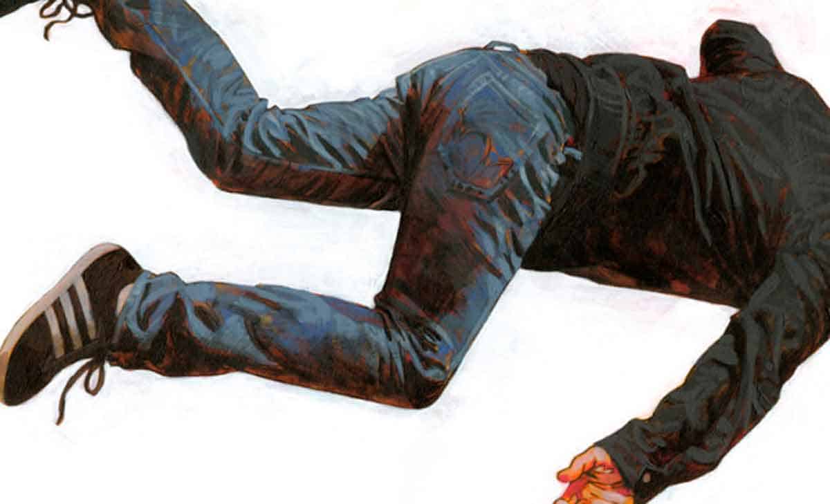 donde vi el cadáver