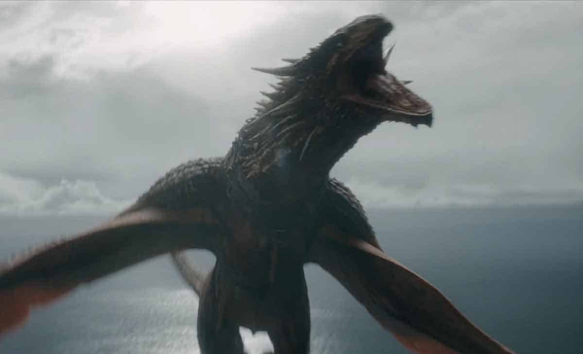 la casa del dragón - batalla de dragones