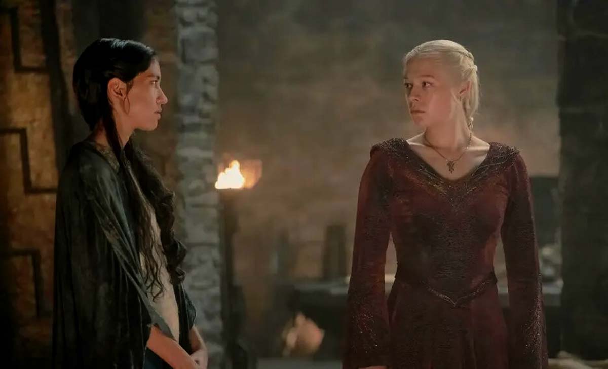 ¡Sorpresa total! El momento más inesperado de Rhaenyra y Mysaria en House of the Dragon