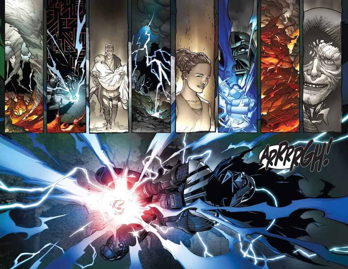 Por qué el sable de luz de Anakin nunca se volvió rojo 