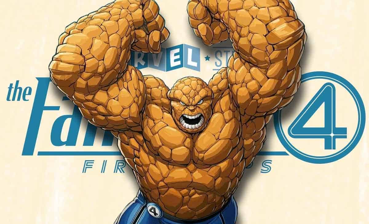 los cuatro fantásticos la cosa rodaje