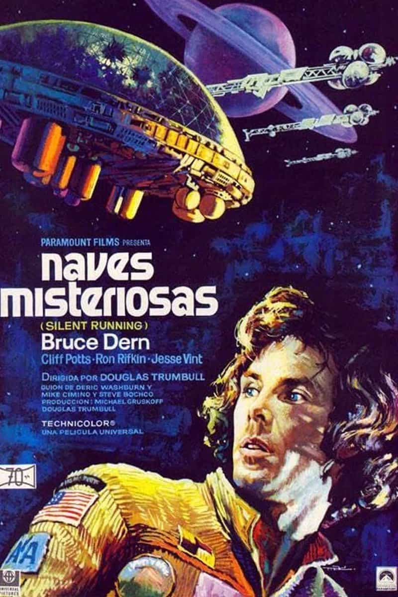 película silent running (naves misteriosas) de 1972