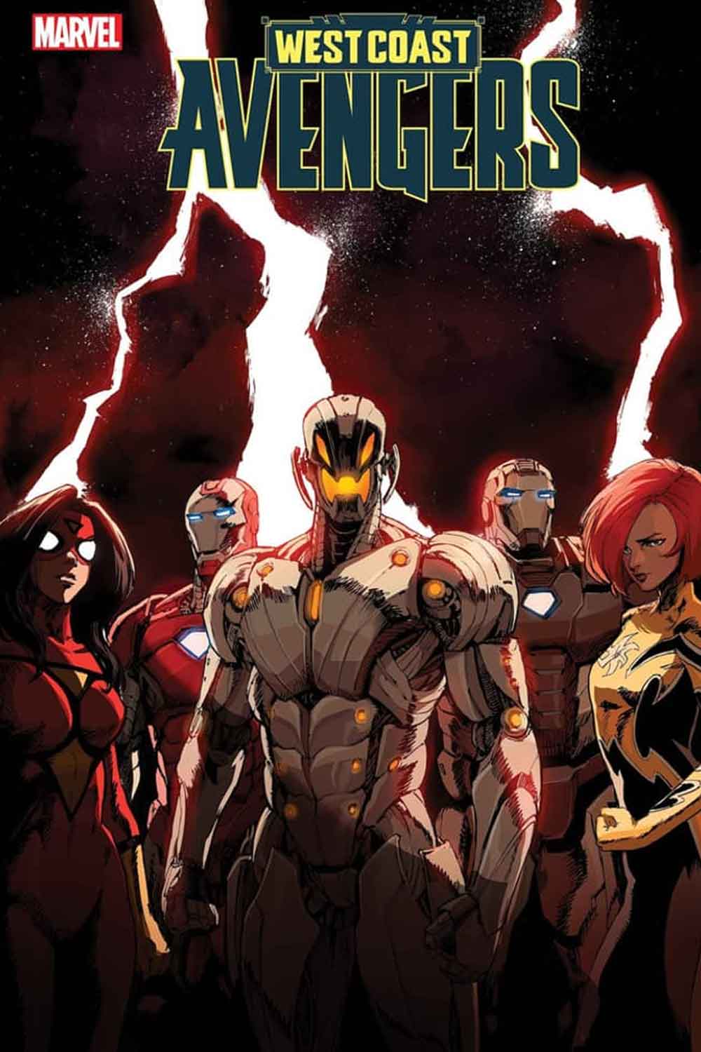 West Coast Avengers los vengadores de Marvel