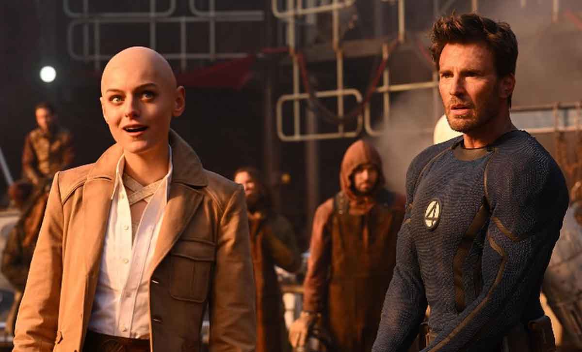 chris Evans como Johnny Storm la Antorcha humana en Deadpool 3