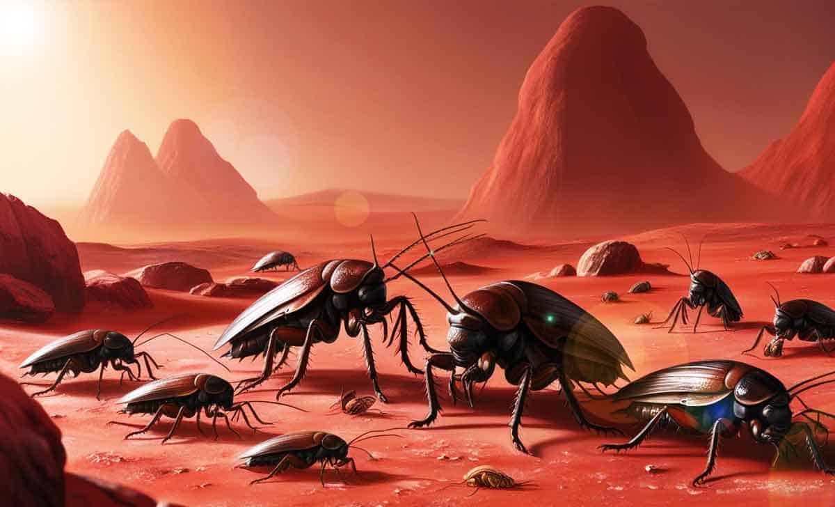 terra formars (2016) película de ciencia ficción cucarachas en marte