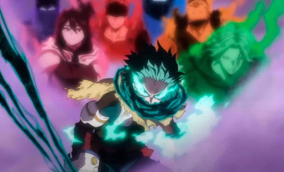 ¡el poder final de deku se revela en el nuevo tráiler de la temporada 7 de my hero academia!