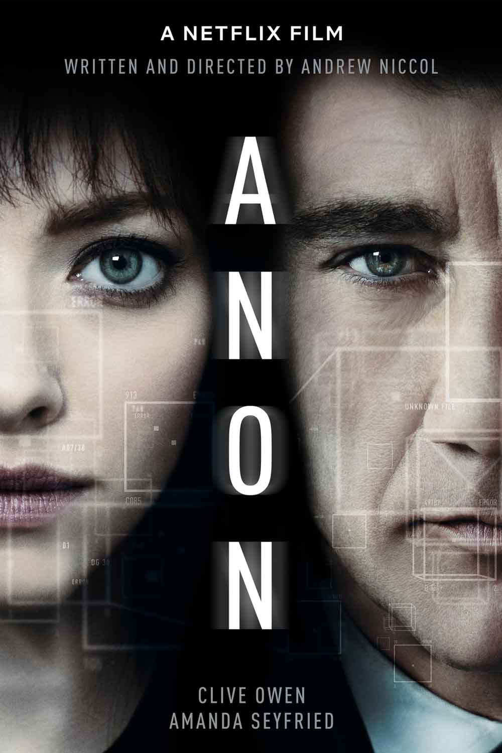 película de ciencia ficción anon (2018)