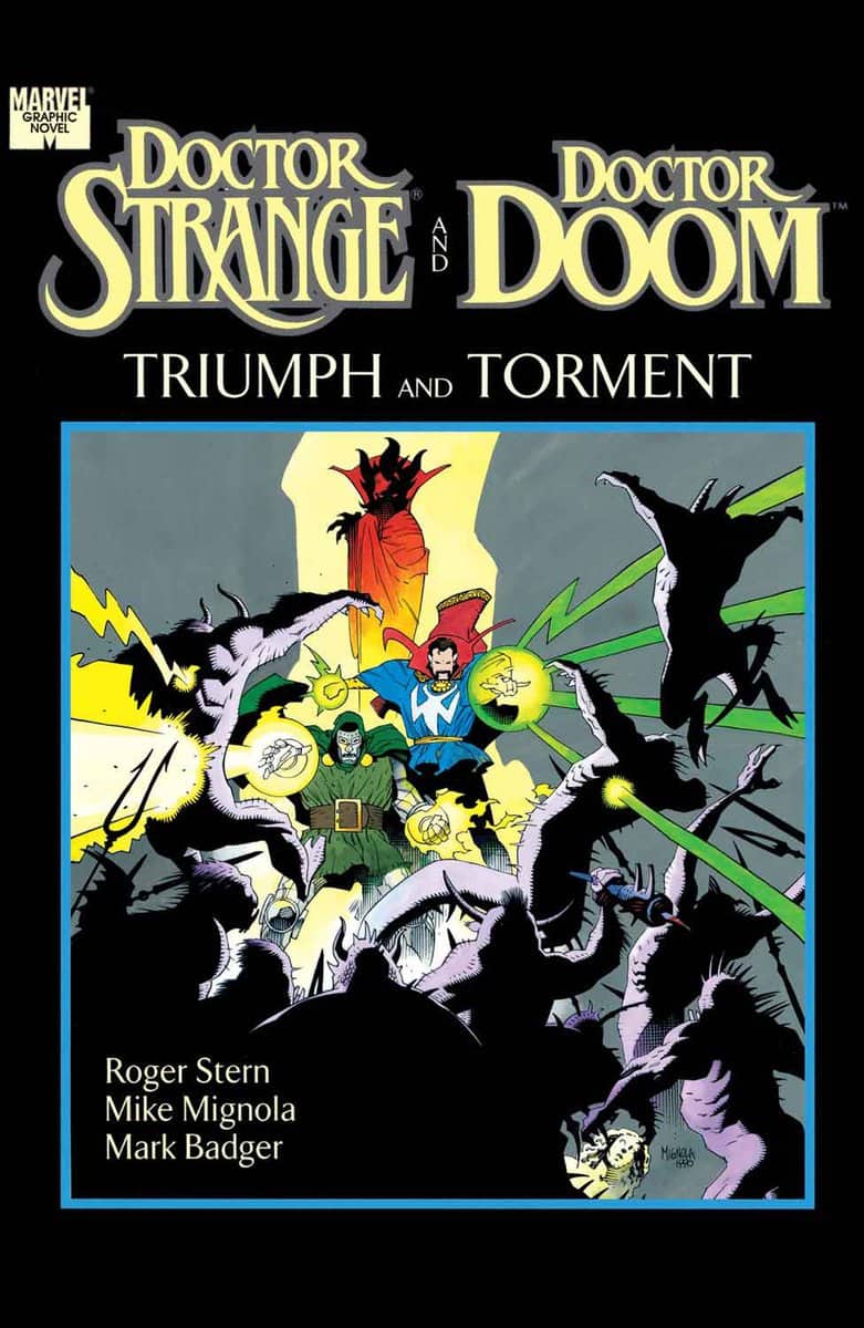 Portada Doctor Strange and Doctor Doom: Triumph and Torment