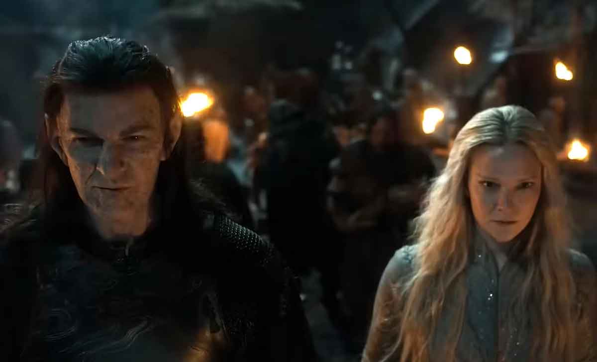 Orcos y Elfos trabajando juntos contra Suaron ¿Tiene sentido? adar y galadriel orcos y elfos los anillos de poder