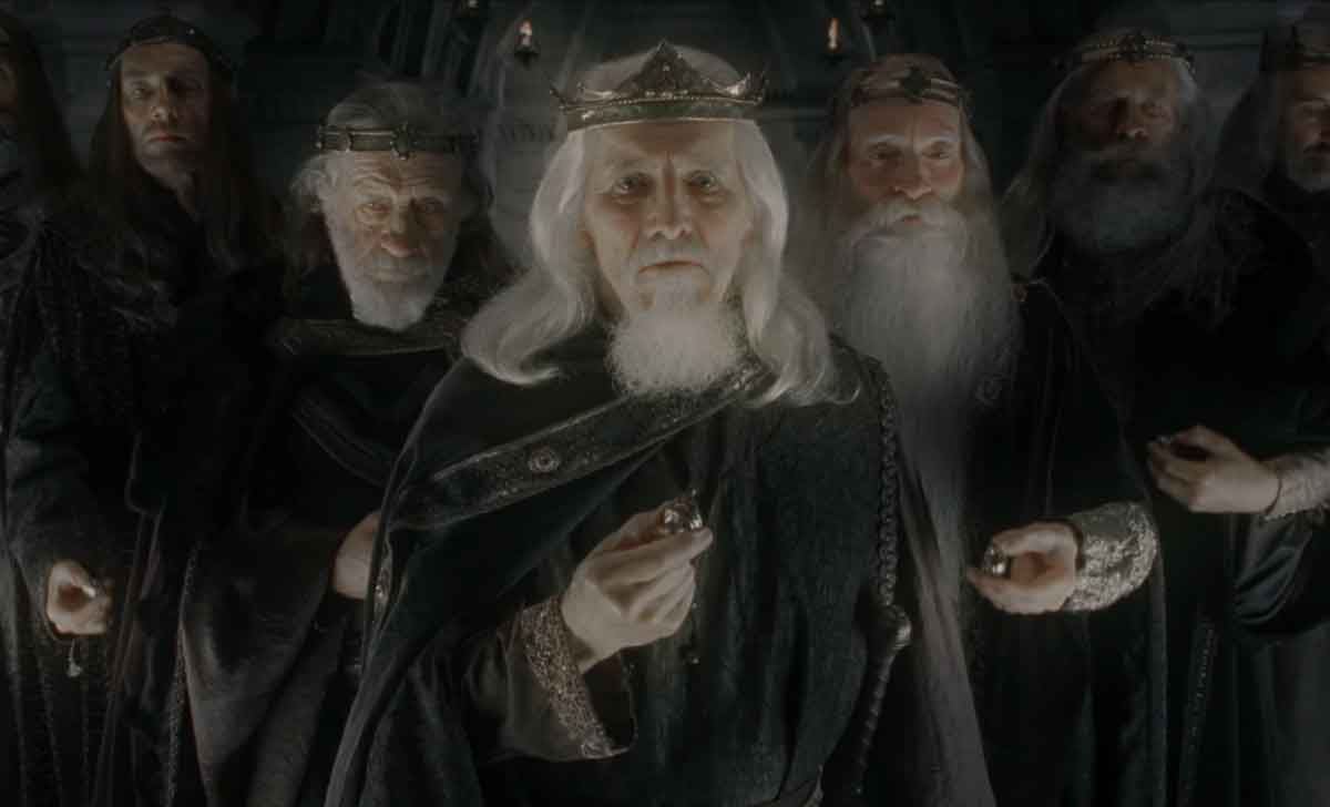 los anillos de poder humanos