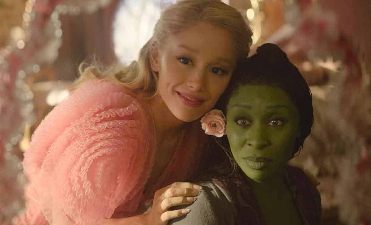 Ariana Grande y Cynthia Erivo en Wicked